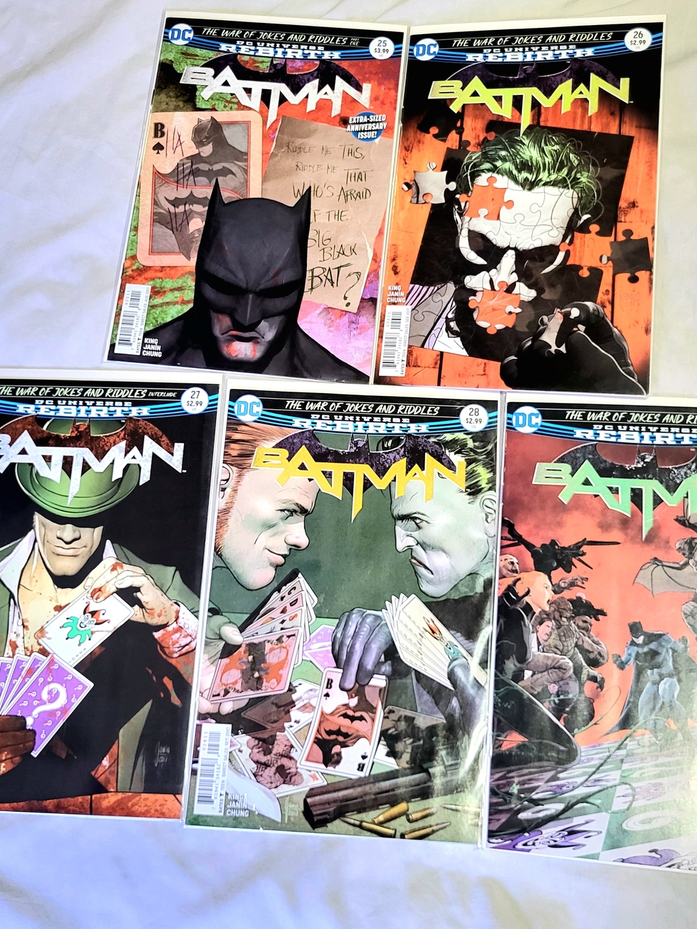 Batman Rebirth Era Comics